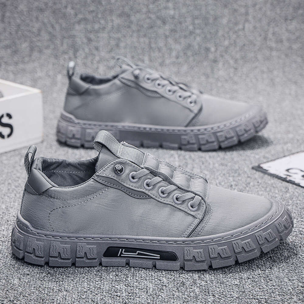 Ddmysports Ice Silk Lazy Man Kic In Spring And Summer Breathable Soft Sole Anti Slip Versatile Men S Board Casual Trendy Sports Shoes Outdoor OUTDOOR