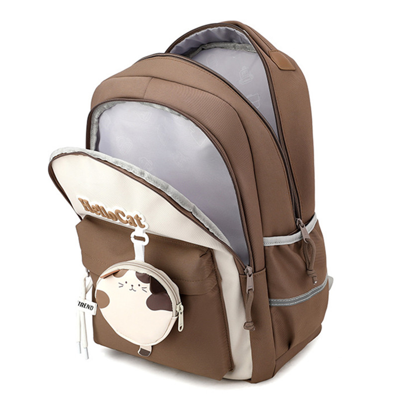Fengdong cute school bag korean style kawaii school backpack girl bag elementary school bags for girls primary students gift