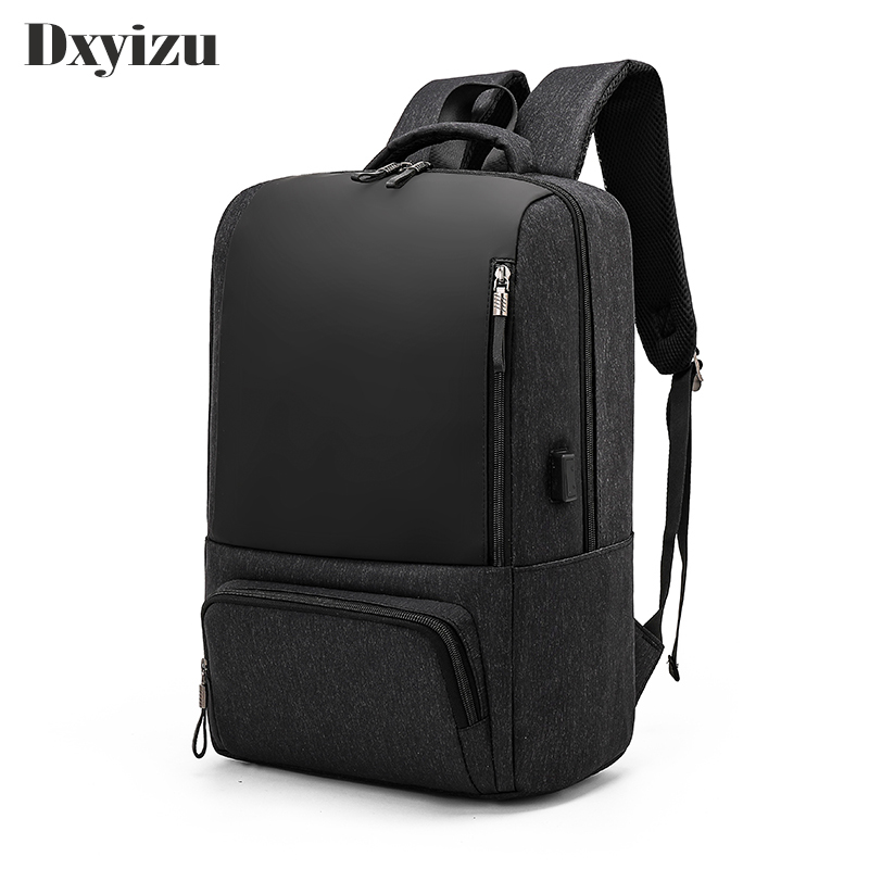 Laptop Backpack Mens Male Backpacks Business Notebook Mochila Waterproof Back Pack Usb Charging Bags Travel Bagpack