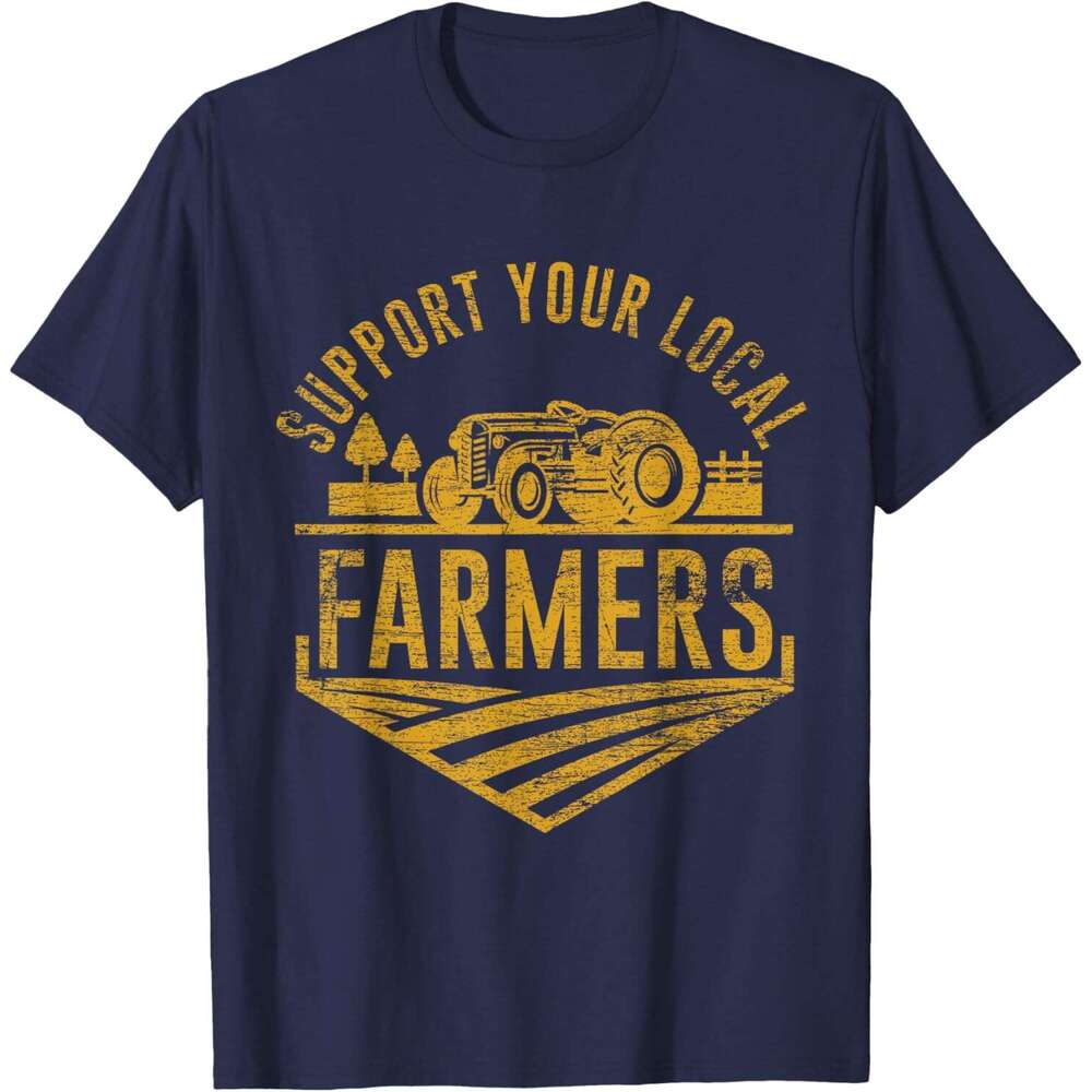 25ss T shirt Mens Support Your Local Farmers T-Shirt shirts tshirt graphic tee Casual tops summer clothes Short sleeve Free shipping