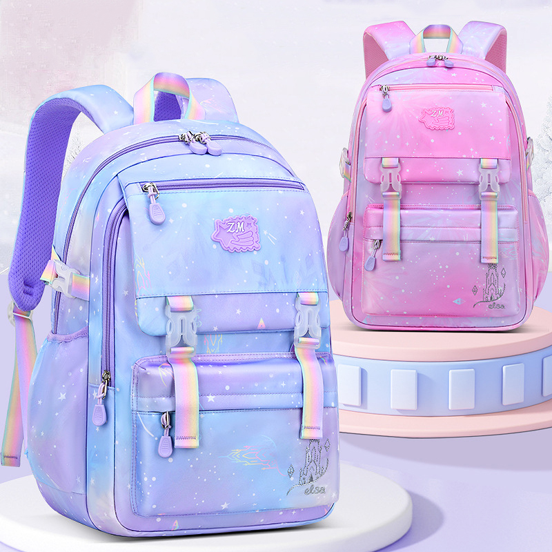 Kawaii School Backpack for Girls Cute School Bags Waterproof Bookbag Teens Elementary School Student Book Bag Mochilas Escolares