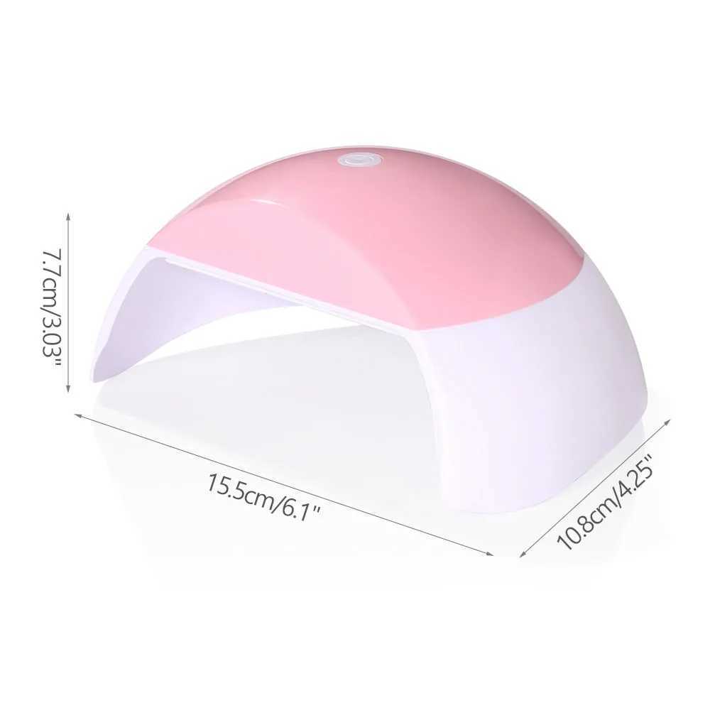 LULAA 48W 15 LED Drying Lamp Manicure UV Nail Dryer Curing Gel Nail Polish With USB Smart Timer Sun Light Nail Art ToolsCL2400806