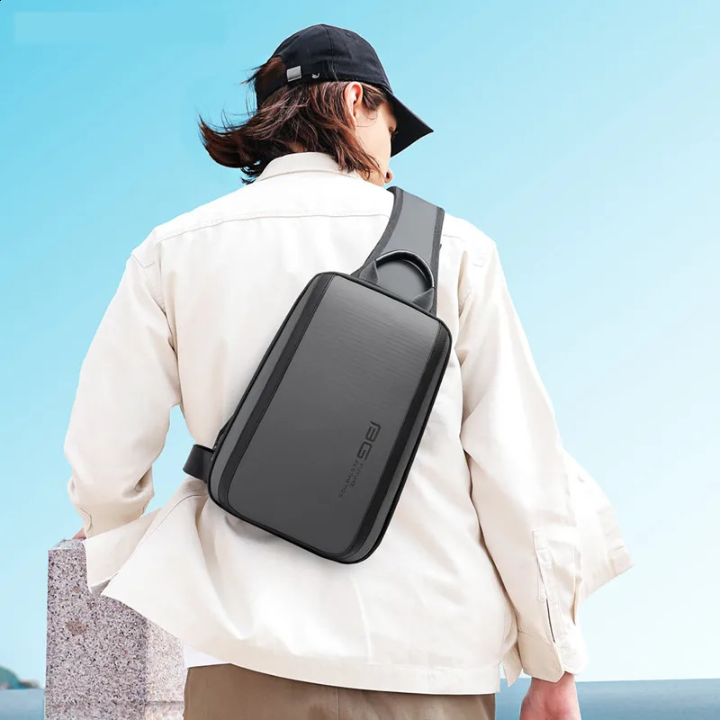Men Crossbody Bag Multifunction High capacity Shoulder Messenger Bags Male Waterproof Short Trip Chest Leisure Bag Shoulder 240802