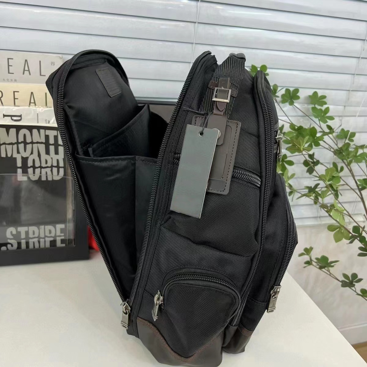 High-quality Ballistic nylon Backpack Men Leisure shoulders Travel bag Fashion Business 15 inch Laptop bag