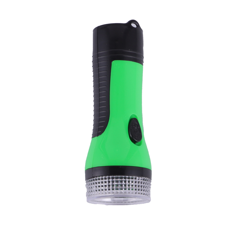 Green strong light flashlight handheld flashlight 1000h rechargeable flashlight camping exploration street light