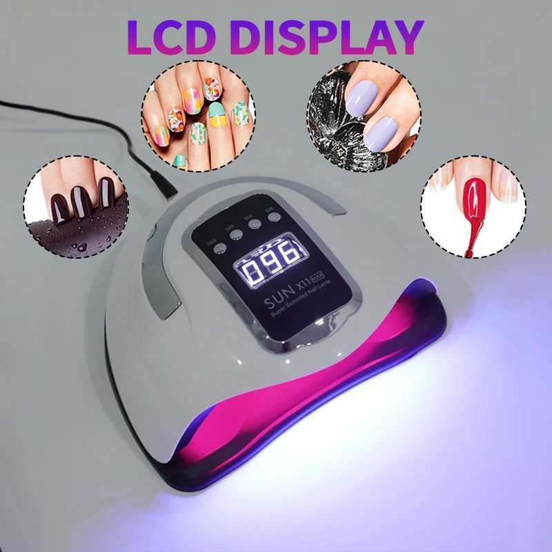 SUN X11 MAX Professlonal Nall Drylng Lamp for Manlcure 280W Gel Pollsh Machlne wlth Auto Sensor UV LEDCL240731