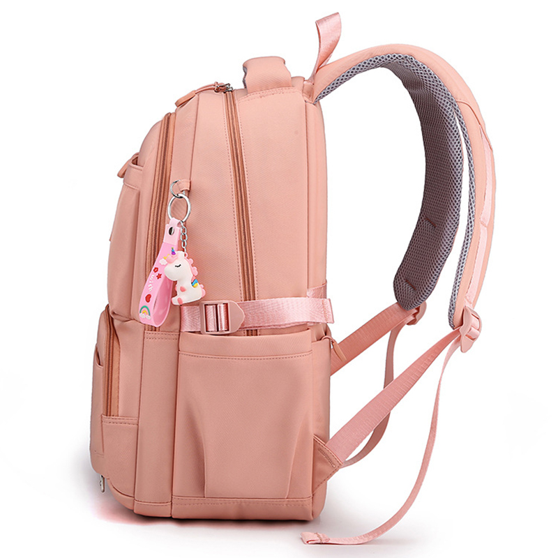 Schoolbag For Girls Large Capacity Backpack Nylon Waterproof Backpack College And High School Schoolbag Literary Women Backpack