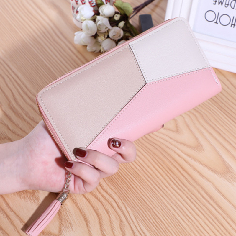 Card Bag Multiple Fashions Korean Edition Wallet Women Long Zipper Large Capacity Phone Bags Versatile Tide Handbag