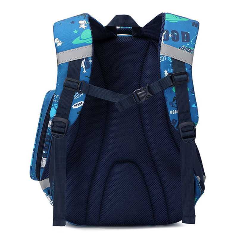 Boy's&Girl's Schoolbag Children's Schoolbag Three-piece Set Dinosaur Wholesale 1-6 Grade Schoolbag Reduce Burden Protect Spine
