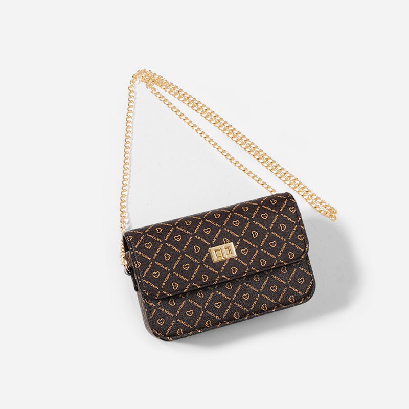 Stylish Long Wallet For Women, Letter Graphic Crossbody Bag, MultiZipper Pockets Clutch Purse