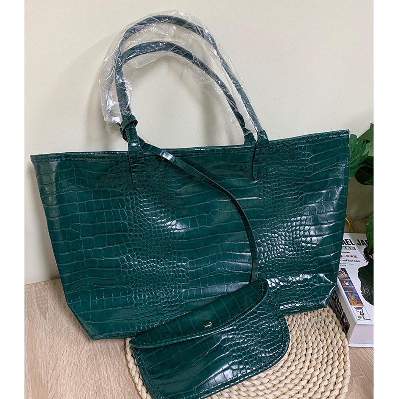 Designer Ostrich Pattern Shoulder Bags For Women 2023 New Trendy Shopping Bag High Capacity Handbags Travel Luxury Hand Bag