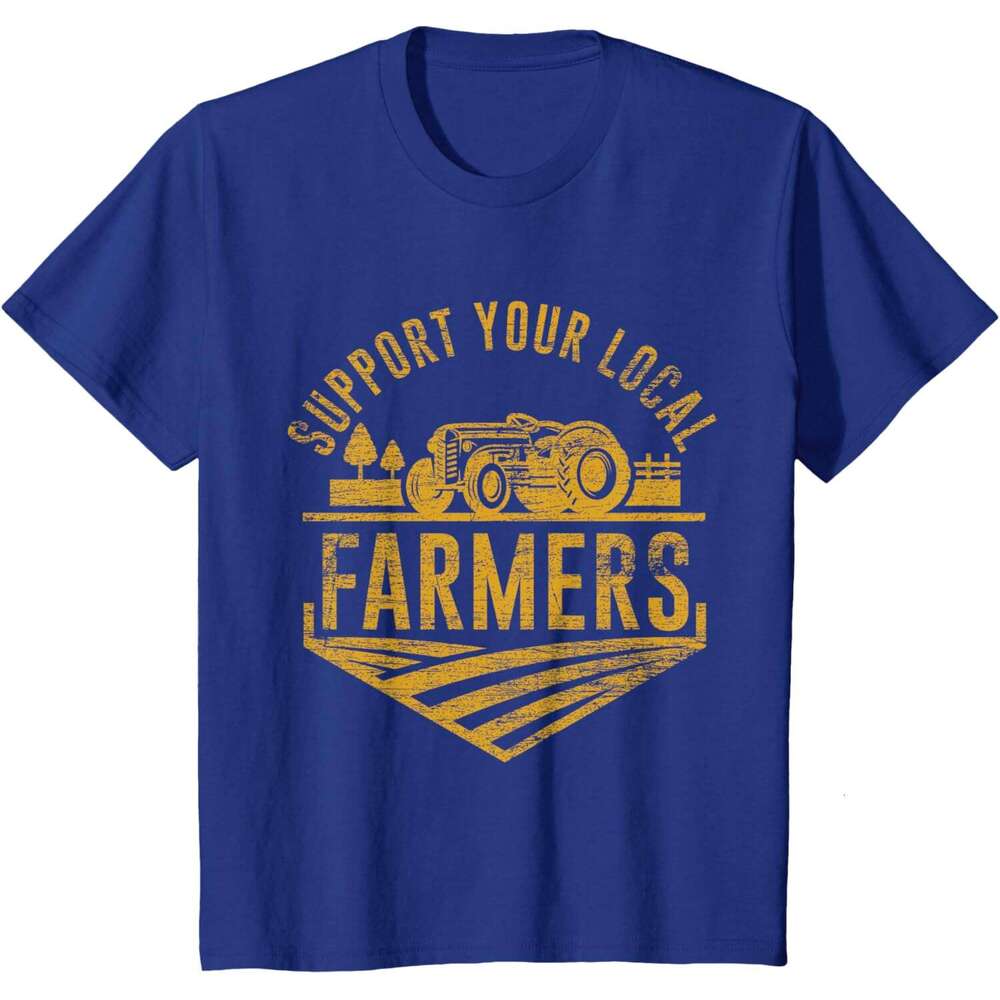 25ss T shirt Mens Support Your Local Farmers T-Shirt shirts tshirt graphic tee Casual tops summer clothes Short sleeve Free shipping