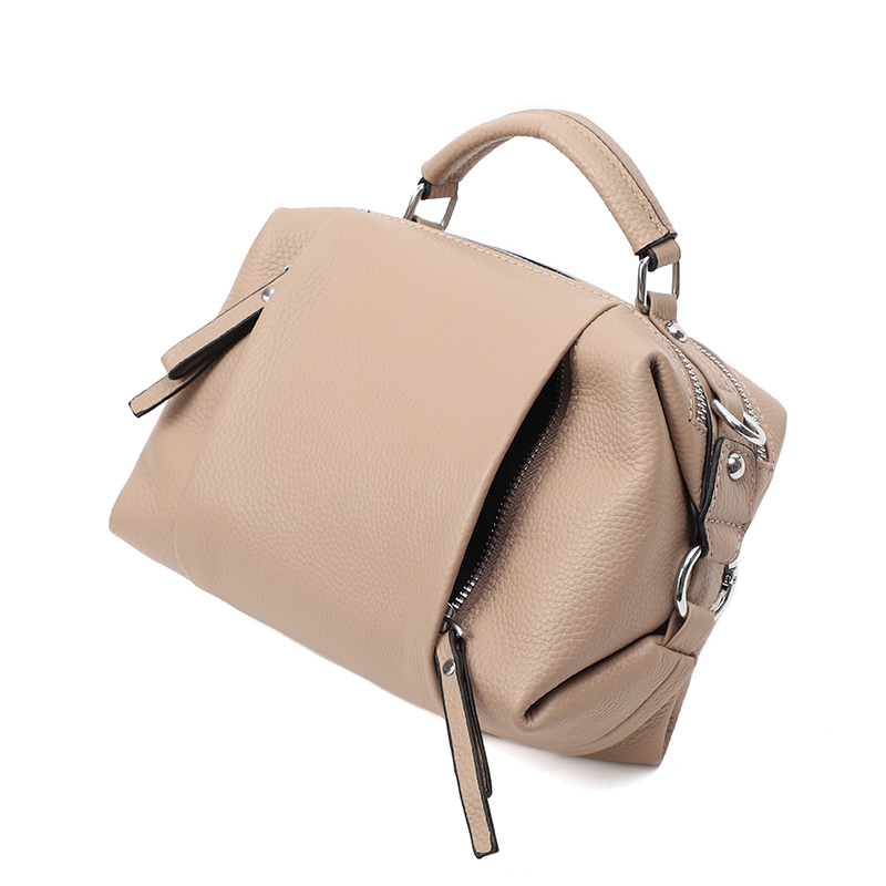 2023 Luxury Women Tote Handbags 100% Genuine Leather Ladies Boston Shoulder Bags High Quality Female Top Handle Messenger Bags