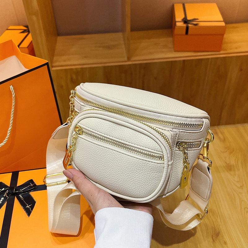Multi-pocket Female Belt Bag Fashion Leather Fanny pack And Purse Designer Shoulder Crossbody Chest Bags Luxury Ladies Waist Bag