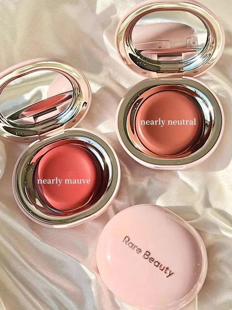 Makeup 5G Rare Beauty Stay Vulnerable Melting Face Cheek Cosmetics Long Lasting Blush Cream 5Colors Nearly Rose Neutral Apricot Mauve Berry
