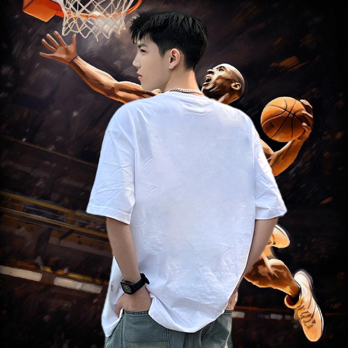 DIY Mens T Shirts 100% Cotton 230g sun Spring Summer Clothings Round Neck Short Sleeve High Quality Men Clothes T-Shirt Black White