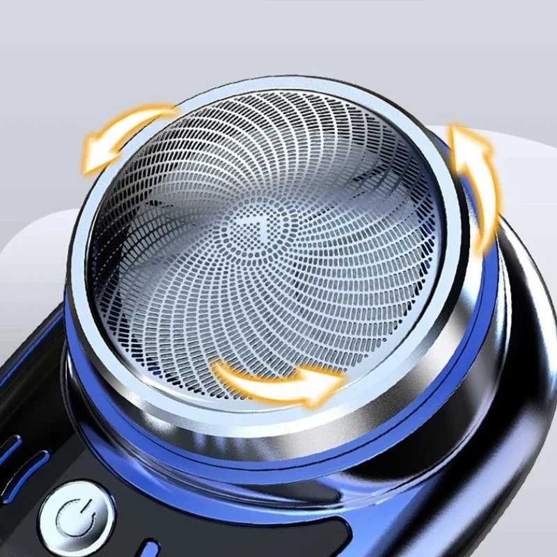 Electric shaver portable shaver mens travel loft wet dry USB charging shaver mini shaver W240802