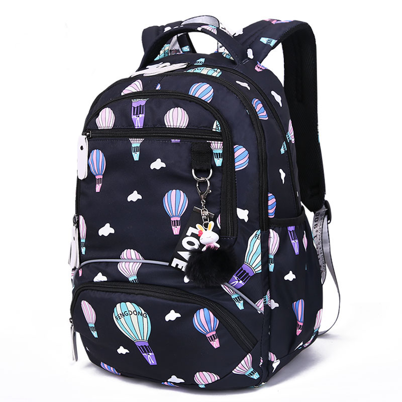 New High Quality Large schoolbag cute Student School Backpack Printed Waterproof primary school book bags for teenage girls kids