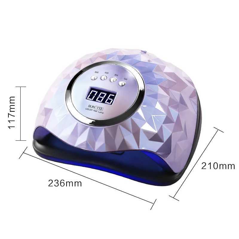 Nall Dryer 60 LED Nall Lamp for Curlng All UV Gel Pollsh Varnlsh wlth Motlon Senslng Manlcure Pedlcure Professlonal Salon ToolCL240731