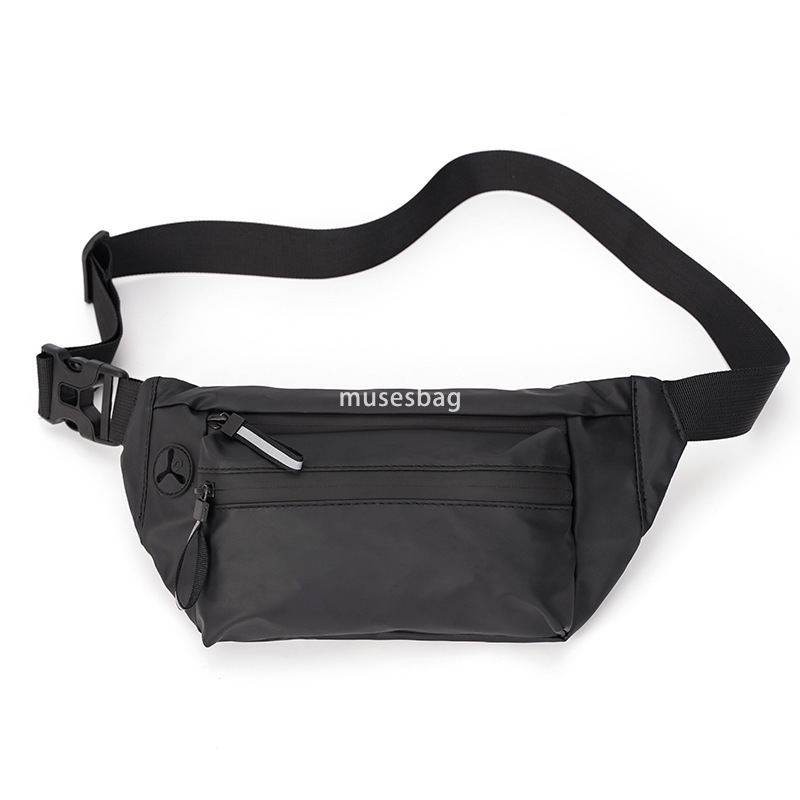 Fashionable waist bag men's chest bag single shoulder crossbody waterproof cycling sports street trend small backpack casual