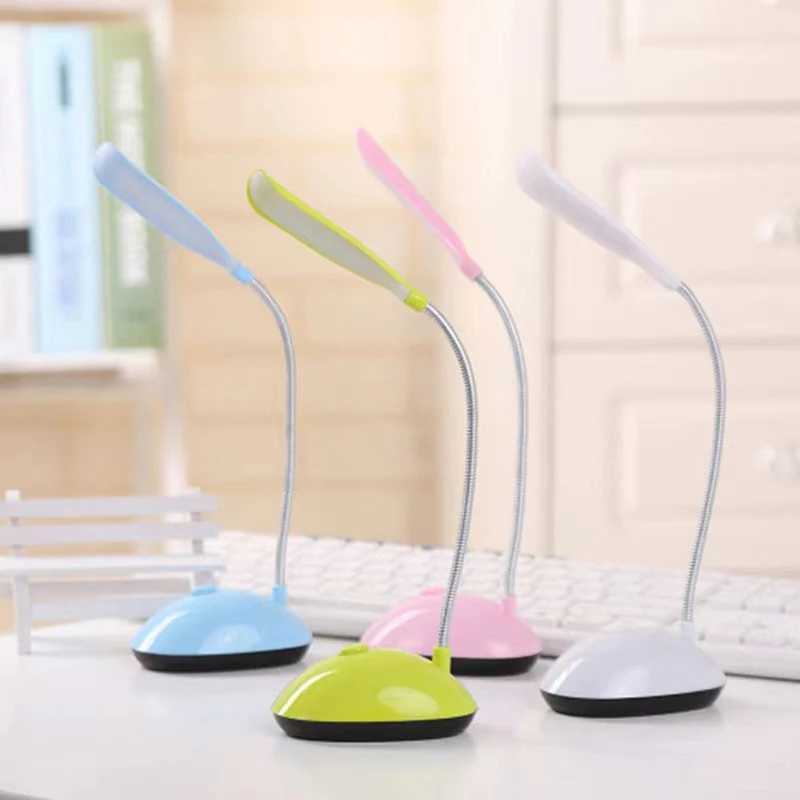 Study Book Lights Bedside Lamp Reading Lamp Table Student Office Table Lamp Light for Bedroom AAA Battery Powered LED Desk LampKL240731