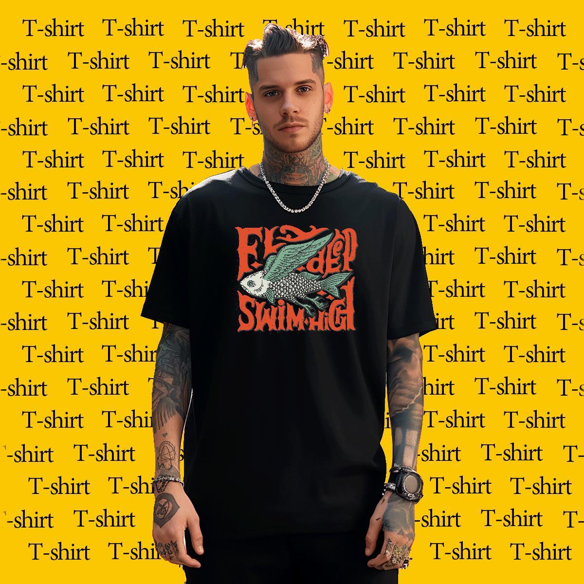 Mens T Shirts 230G … - image