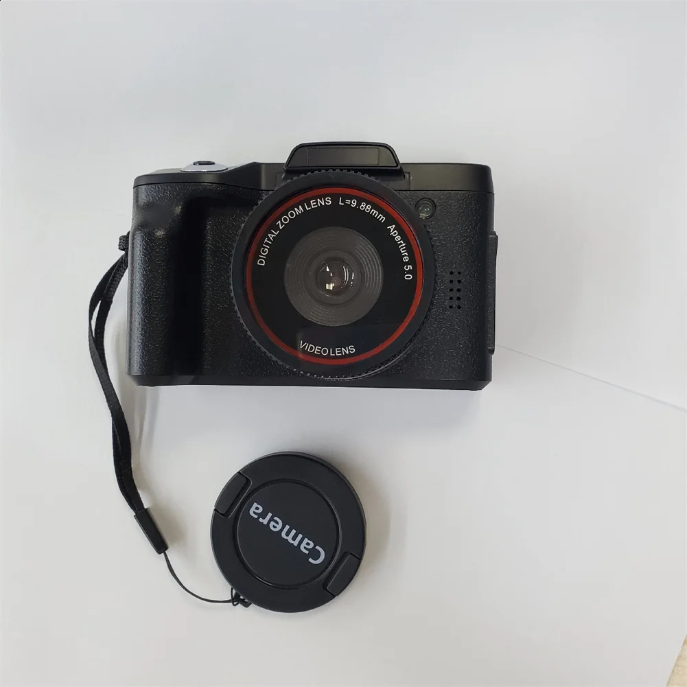 Compact Digital Pography Camera Vintage Vlog Video Recorder Camcorder Camera With 2.4-inch TFTLCD LCD Swivel HD Screen 240731