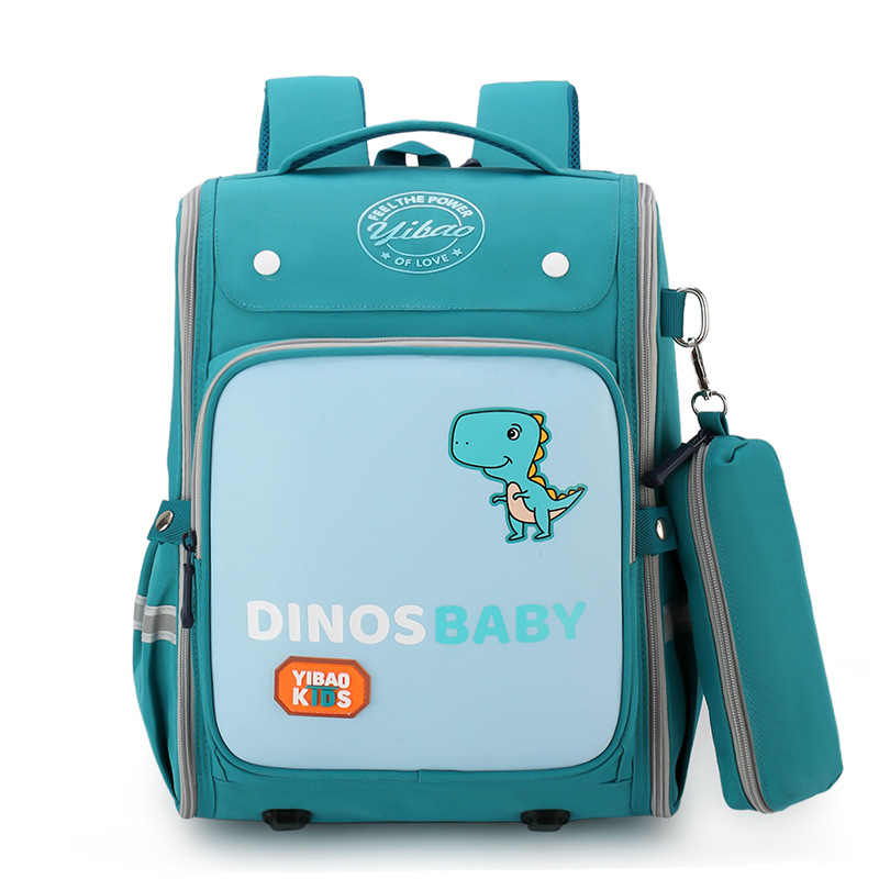 Boys Backpacks for School Cartoon Dinosaur Waterproof 3D Folding Space Book Bag Kids Children Primary School Bag Girls Mochilas