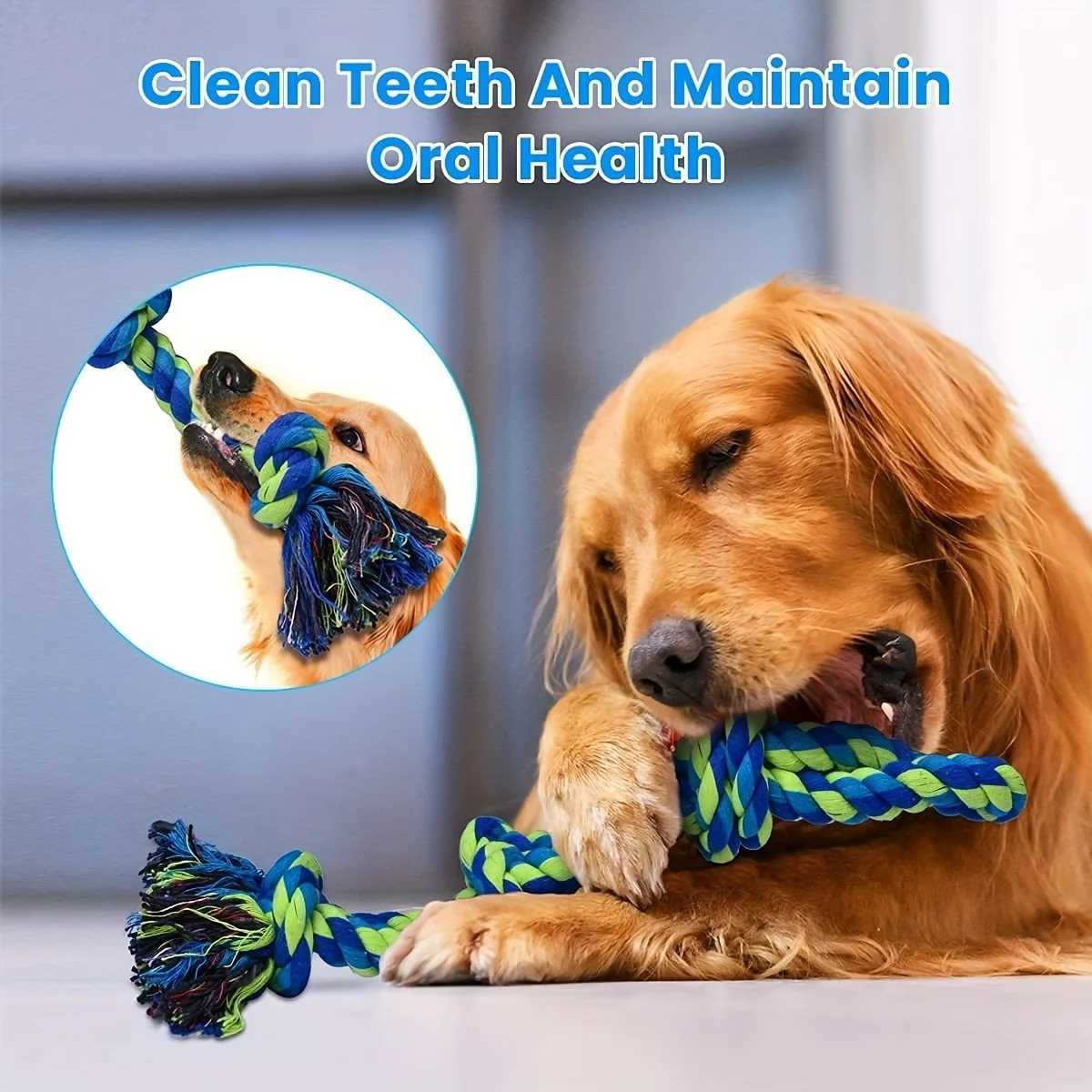 High Quality Jiegou Toy Durable Dog Chewing Toy Tug of War Interactive Toy Suitable for Medium and Large sized Dog Pet Supplies T2504012