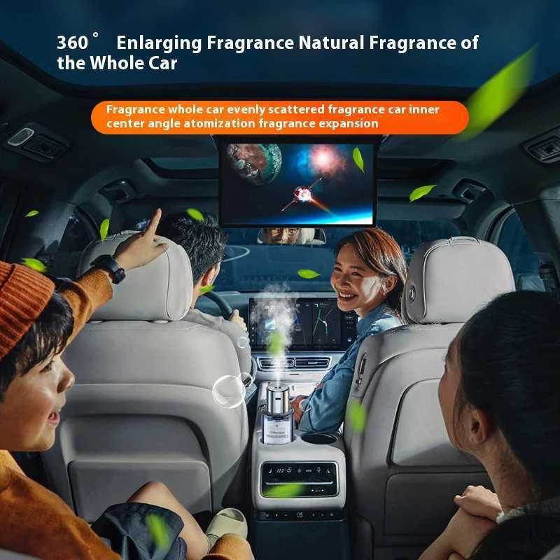 Freshener Electric Auto Diffuser Aroma Fragrance Mist Car Perfume Accessories Humidifier Air Aromatherapy Y240803 Free shipping