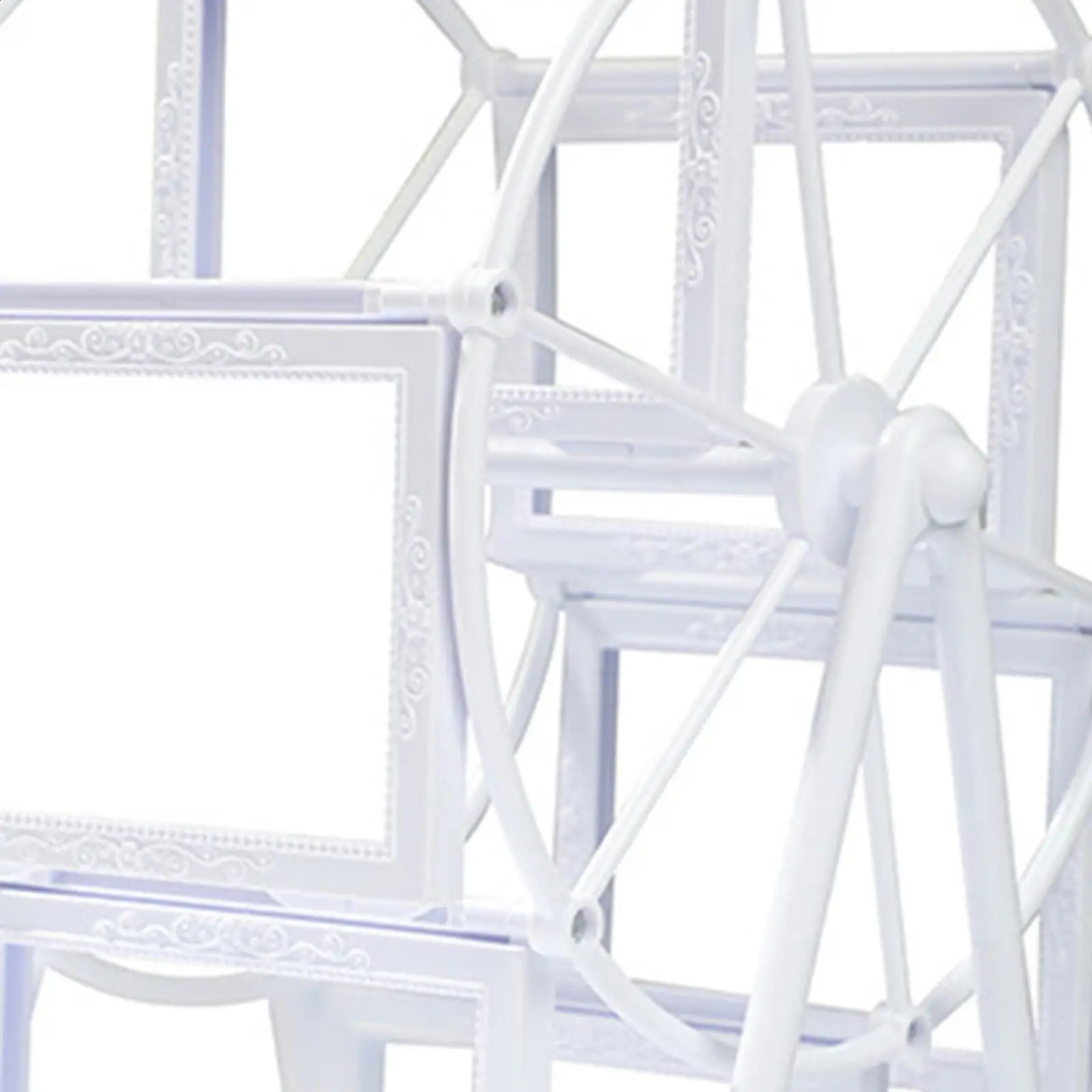 Bearing Wheel Family Po Home Decor Rotating Windmill Picture Frame for Living Room Household Shelf 240802 H260306