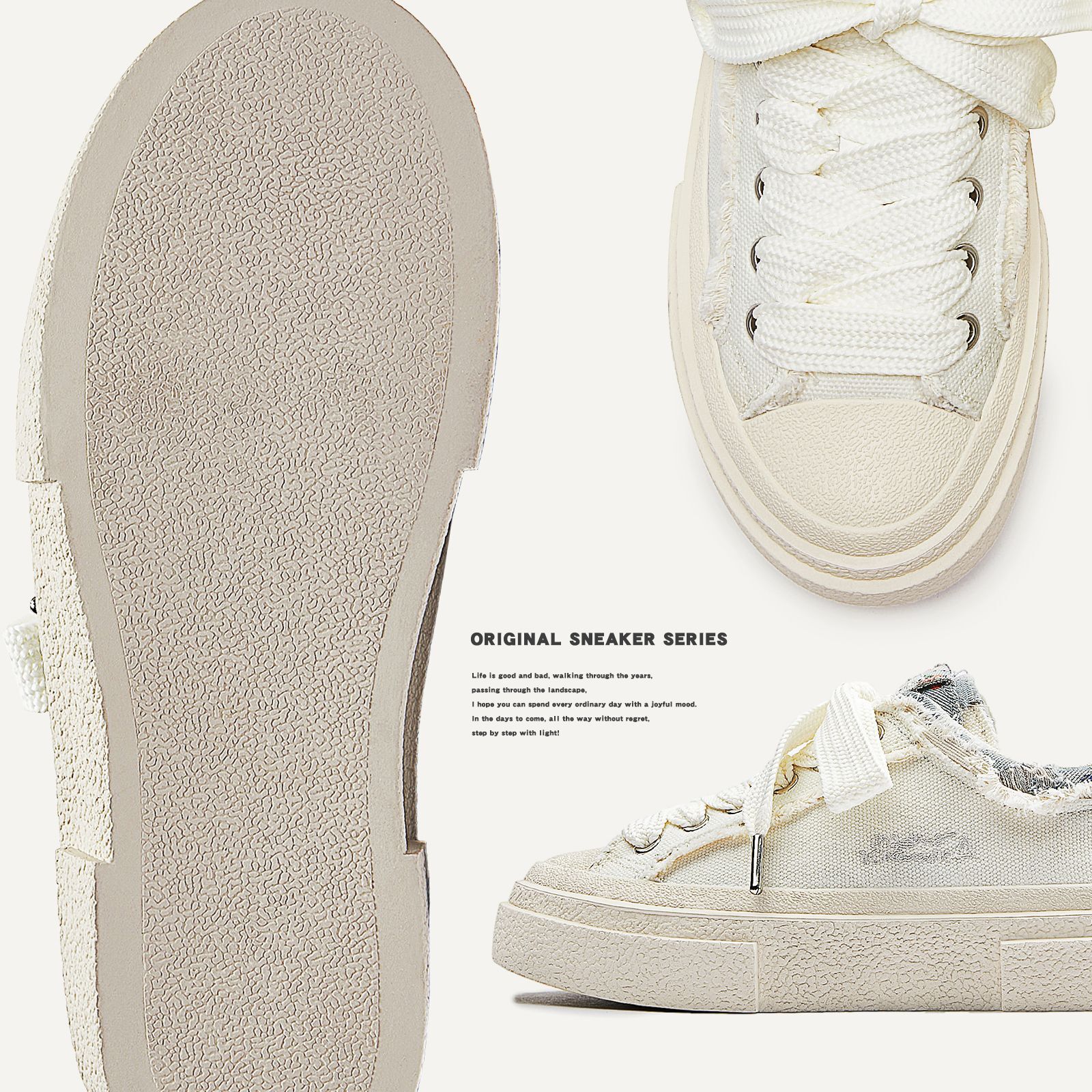 Ddmysports Shoe Washing Canvas Series Tassel Embroidery Breathable Wear Resistant Board Trendy Unisex Couple Shoes Outdoor Shoes