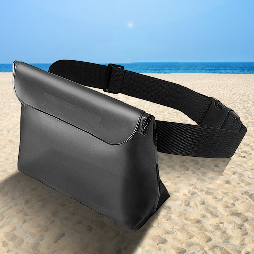 PVC Crossbody Bag Large Capacity Outdoor Shoulder Bag Fashionable Tote Bag Waterproof for Vacation Must-Haves Fanny Pack Bag