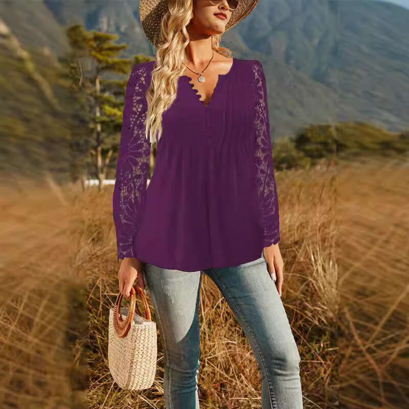 Best Saller Half Sleeve Summer Hollow Out Slim Top Female Summer Printing Short Sleeve Streetwear Clothes Collar Blouse Womens Street Activity Crop To