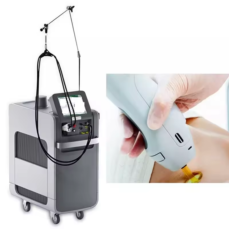 Alexandrite laser 755nm pro max hair removal and tattoo removal beauty machine alex ND YAG 1064nm