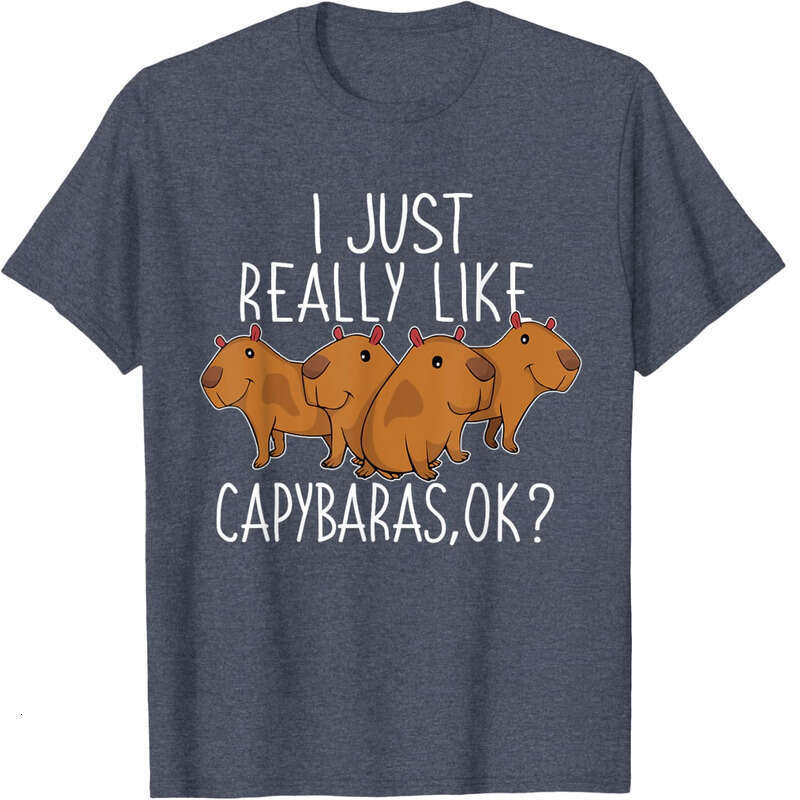 Fashion T shirt Mens Lover Kids Women Cute Capybara T-Shirt shirts tshirt graphic tee Casual tops summer clothes Short sleeve Free shipping