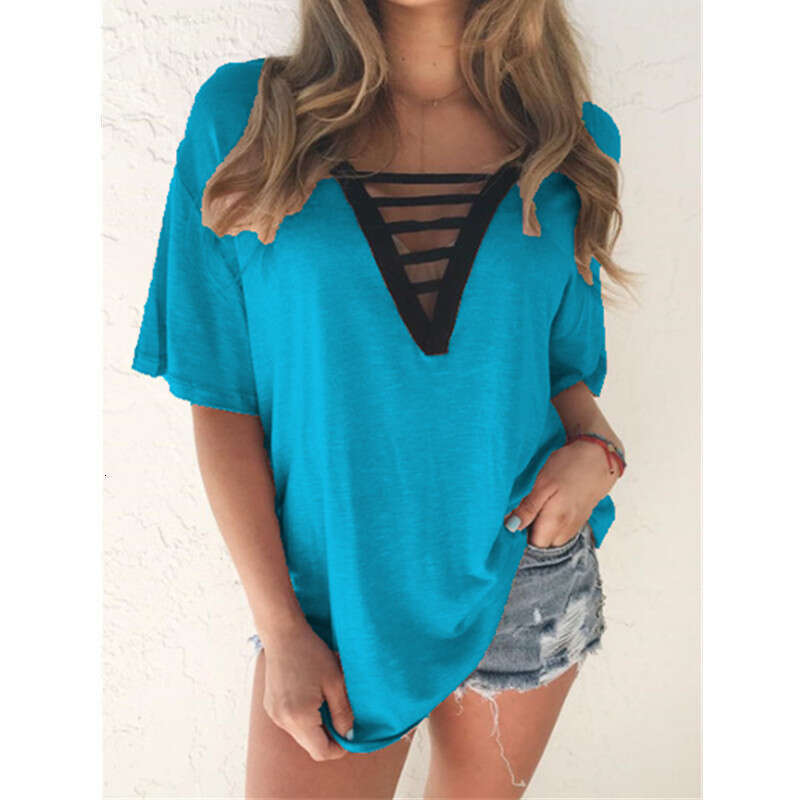 Best Saller New Merchandise Spring High Street Slim Crop Top Casual Sports Fitness Streetwear Clothes Couples Lace Solid Turtleneck Man Woman Tees Top