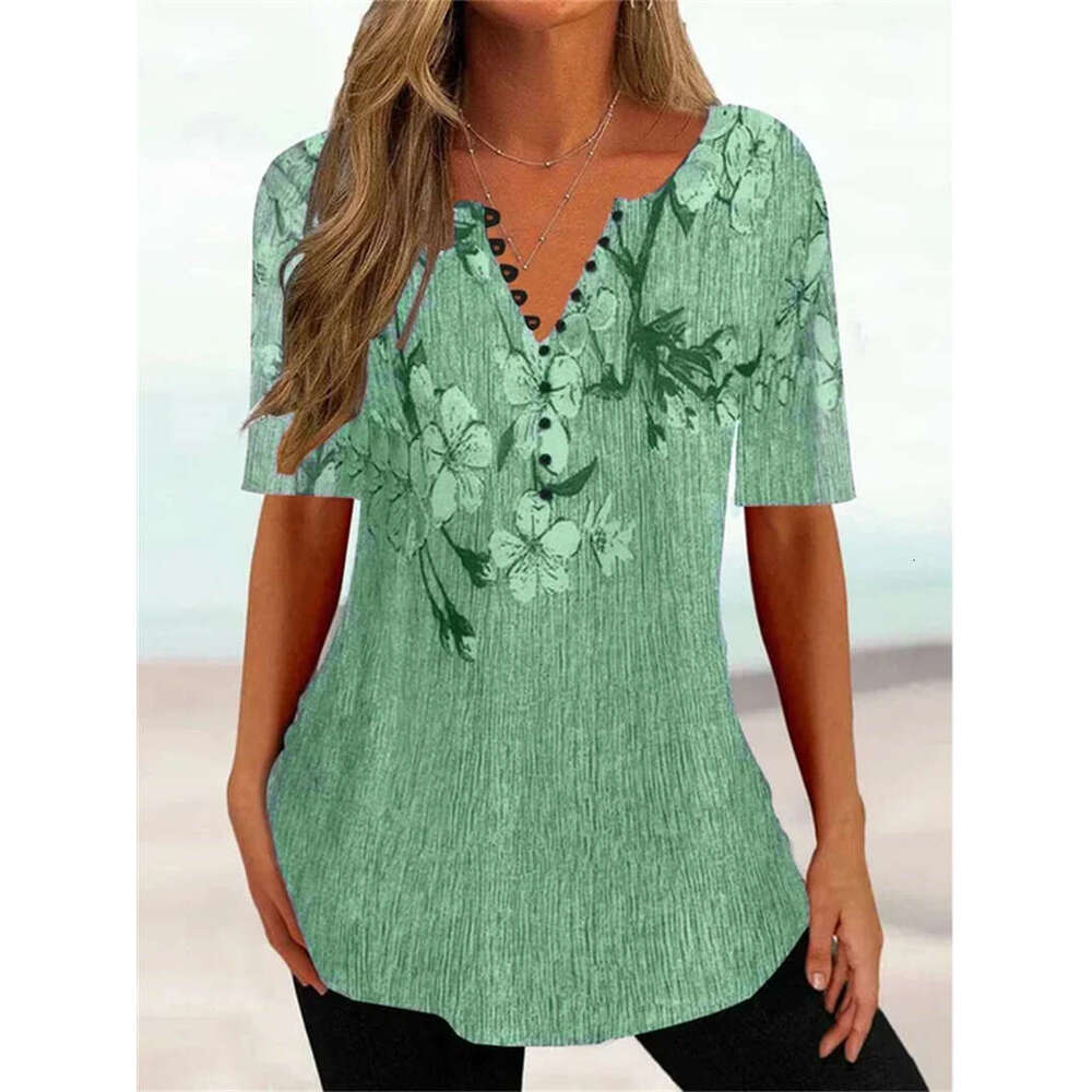 Summer Short-sleeved High Street Summer Printing Short Sleeve Long Sleeve Tee Shirts Brushed Womens Chiffon Backless Man Woman Tees Tops Graphic T Shi