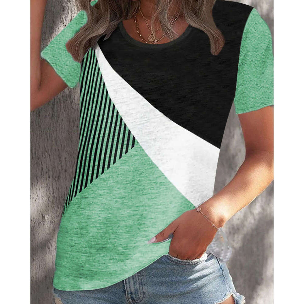 Best Saller New Merchandise Retro Spring Half Sleeve Slim Crop Top Casual O Neck Turtleneck Skinny Base Slim-fit Street Activity Crop Tops2 Solid Turt