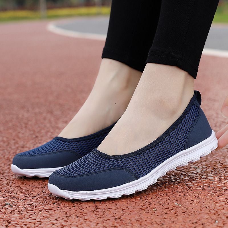 Ddmysports Summer Shallow Lightweight Large Pregnant Women S Casual Breathable And Comfortable Mesh Shoes Outdoor