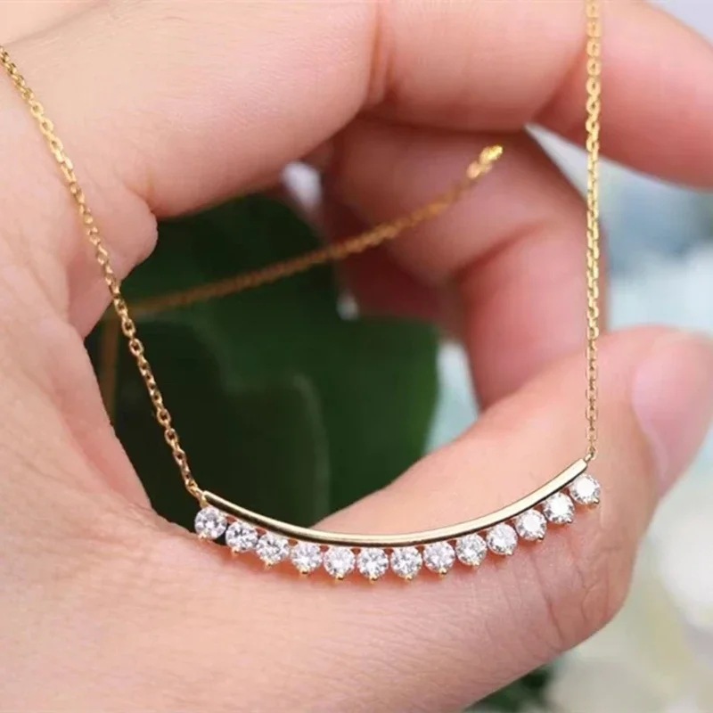 2024 Top Zircon Pendant in Sterg Sier | Gold Filled Necklace for Women