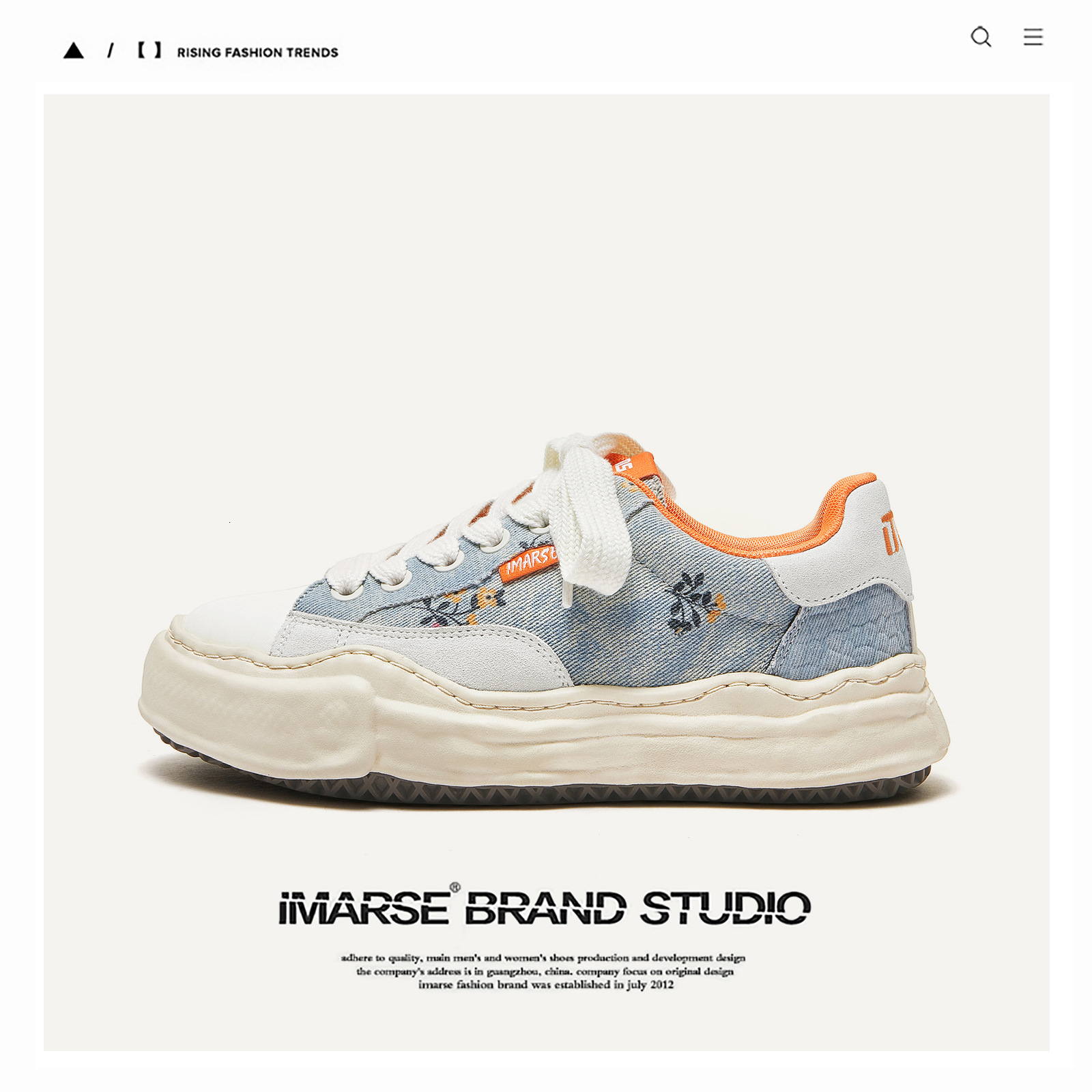 ddmynov Guochao Water Washing Denim Graffiti Casual For Men And Women Couples Thick Soled Igh Tide Shoes Outdoor