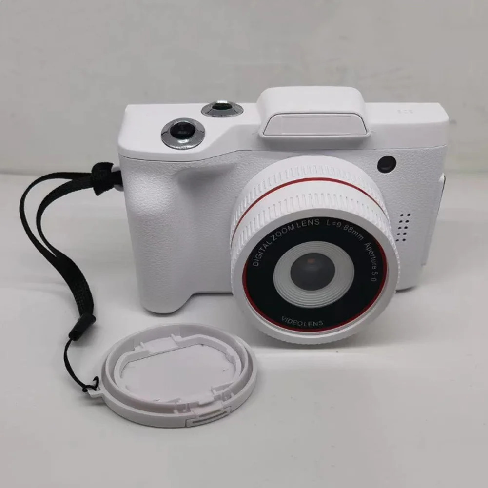 Compact Digital Pography Camera Vintage Vlog Video Recorder Camcorder Camera With 2.4-inch TFTLCD LCD Swivel HD Screen 240731