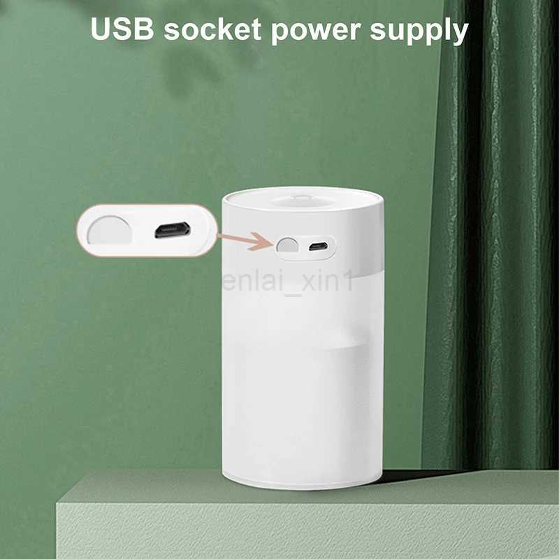 260ML Air Humidifier Ultrasonic Mini Aromatherapy Diffuser Portable Sprayer USB Essential Oil Atomizer LED Lamp for Home Car Y240806