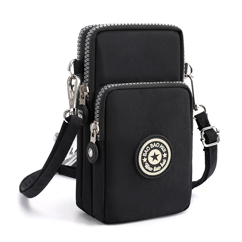 Shoulder Bag Nylon Women Mobile Phone Bag Mini Female Messenger Purse Lady Wallet Small CrossBody Bag Women Handbag сумка женска