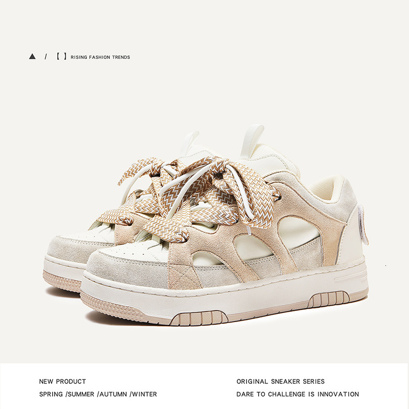 Ddmysports Summer Trendy Thick Sole Casual Versatile Board Men S And Women Couple Shoes Outdoor