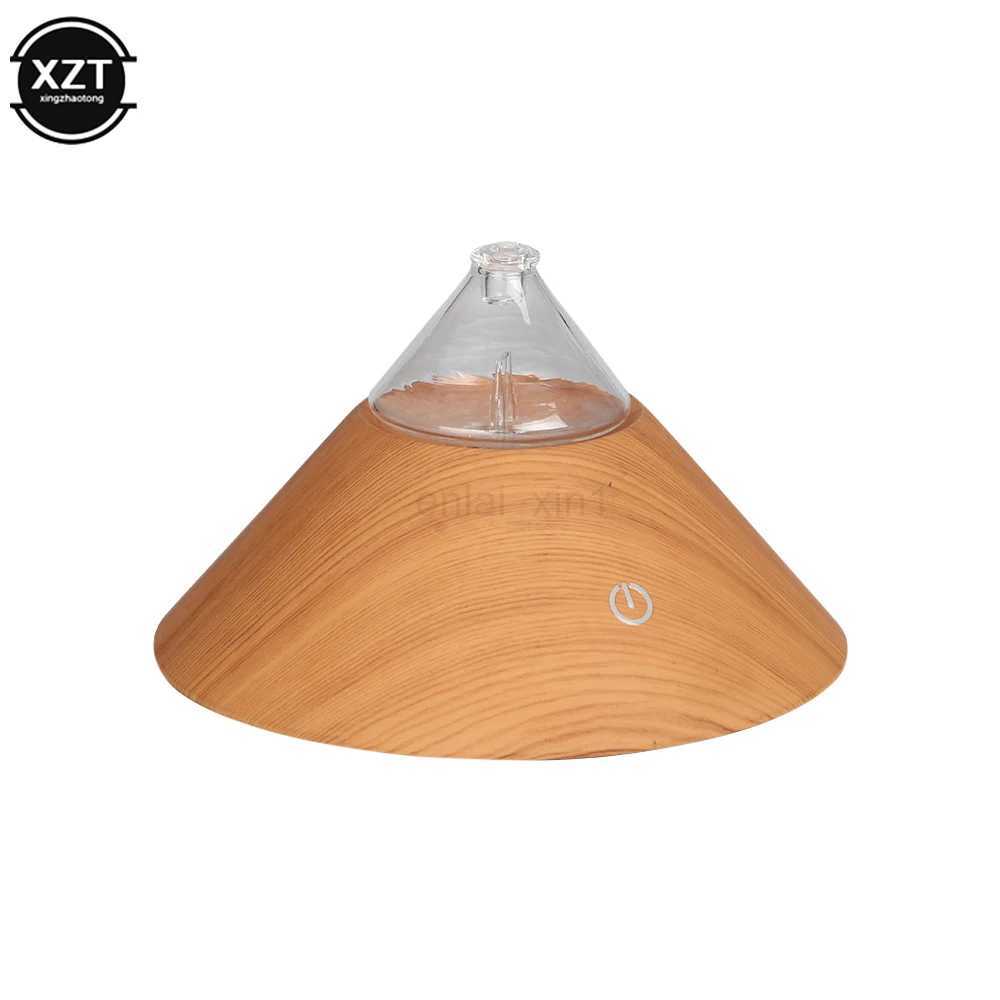 Waterless Aromatherapy Machine Air Purifier Home Wood Grain Cold Aroma Instrument Anion Diffuser Ultrasonic Diffuser Y240803