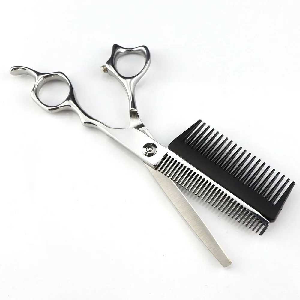 New Arrival New professional JP440C steel 6-inch 2-in-1 hair clip with comb to make the hair clip thinner Z241213