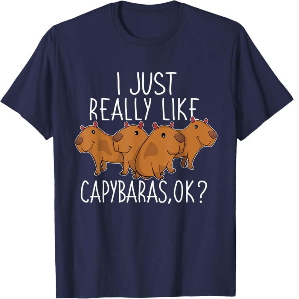 Fashion T shirt Mens Lover Kids Women Cute Capybara T-Shirt shirts tshirt graphic tee Casual tops summer clothes Short sleeve Free shipping