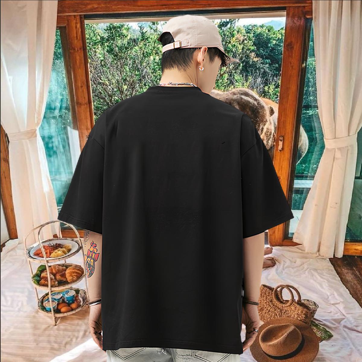 Factory Direct Tshirt for Man Woman tortoise Hip Hop Street 230g 100% Cotton Clothes O-Neck Short Sleeve High Quality Mens T Shirts Oversized 4XL